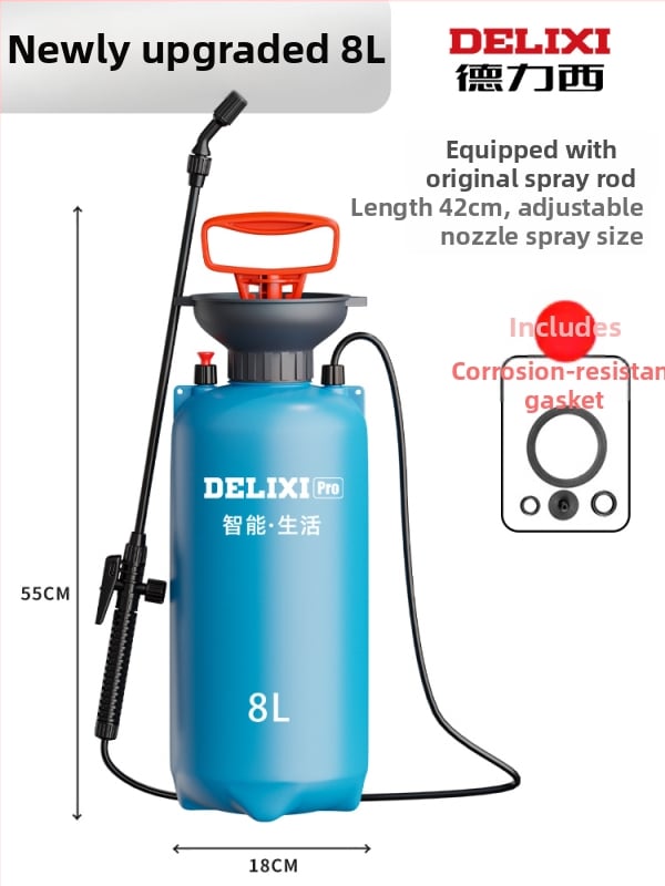 Пръскачка, пластмасов комплект от три части, код на продукта Dlx-pqw5