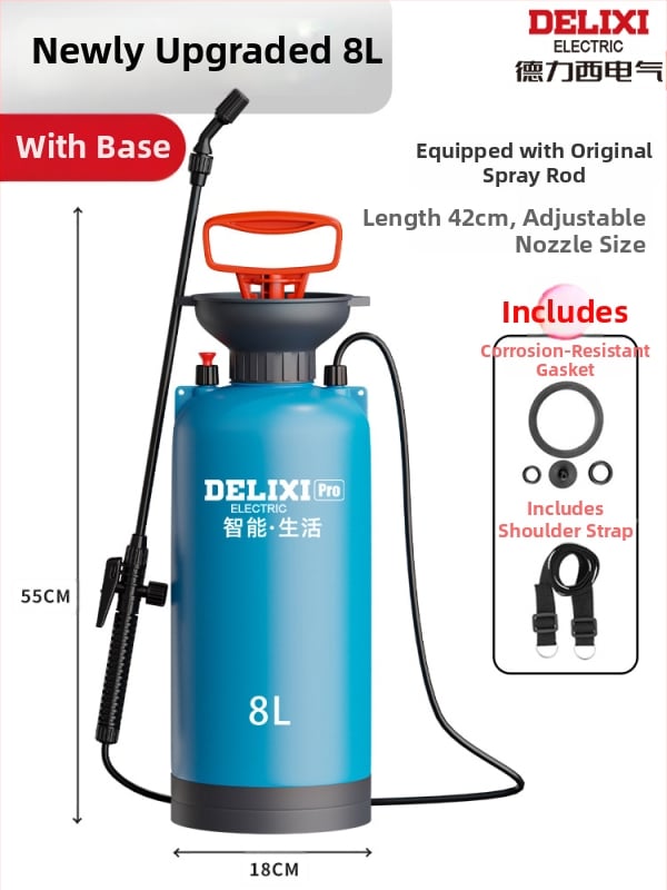 Пръскачка, пластмасов комплект от три части, код на продукта Dlx-pqw5