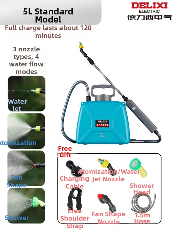 Пръскачка, пластмасов комплект от три части, код на продукта Dlx-pqw5
