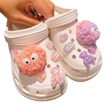 Accesorii Crocs - Decorațiuni cu flori din rășină pentru pantofi