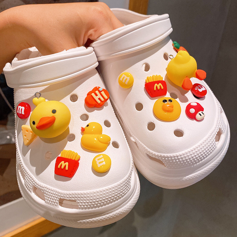 Accesorii Crocs - Decorațiuni cu flori din rășină pentru pantofi