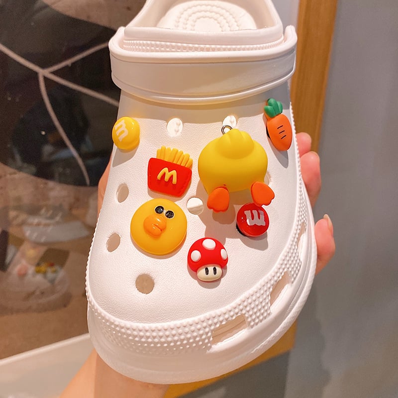 Accesorii Crocs - Decorațiuni cu flori din rășină pentru pantofi