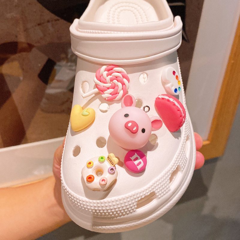 Accesorii Crocs - Decorațiuni cu flori din rășină pentru pantofi