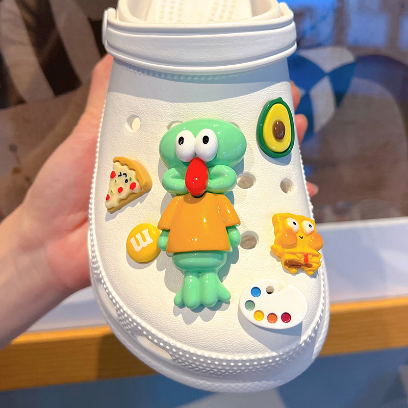 Accesorii Crocs - Decorațiuni cu flori din rășină pentru pantofi