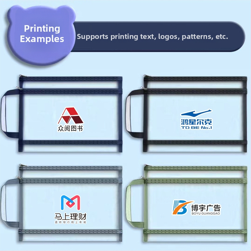 Kétrétegű nylonhálós cipzáros táska műalkotások kiállítására és puzzle-tárolásra