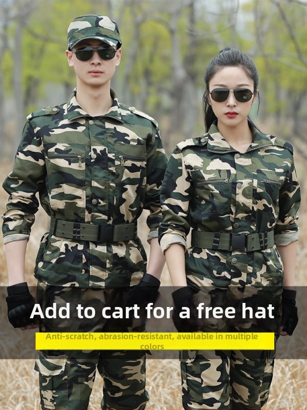 Камуфлажен тренировъчен комплект за момчета – есен, външно военно обучение, детска униформа с антирадиационна функция