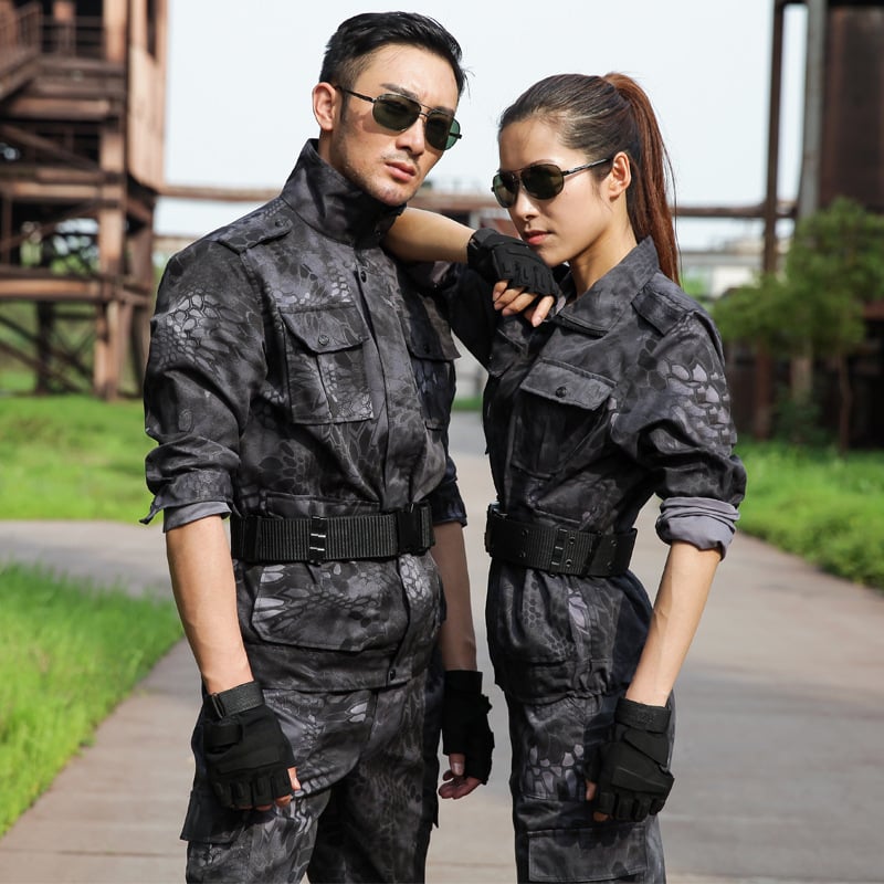 Камуфлажен тренировъчен комплект за момчета – есен, външно военно обучение, детска униформа с антирадиационна функция