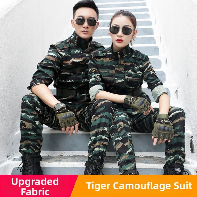 Камуфлажен тренировъчен комплект за момчета – есен, външно военно обучение, детска униформа с антирадиационна функция