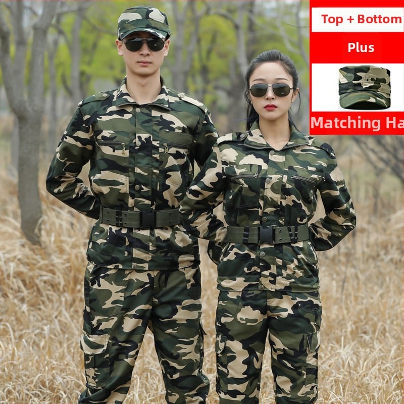 Камуфлажен тренировъчен комплект за момчета – есен, външно военно обучение, детска униформа с антирадиационна функция