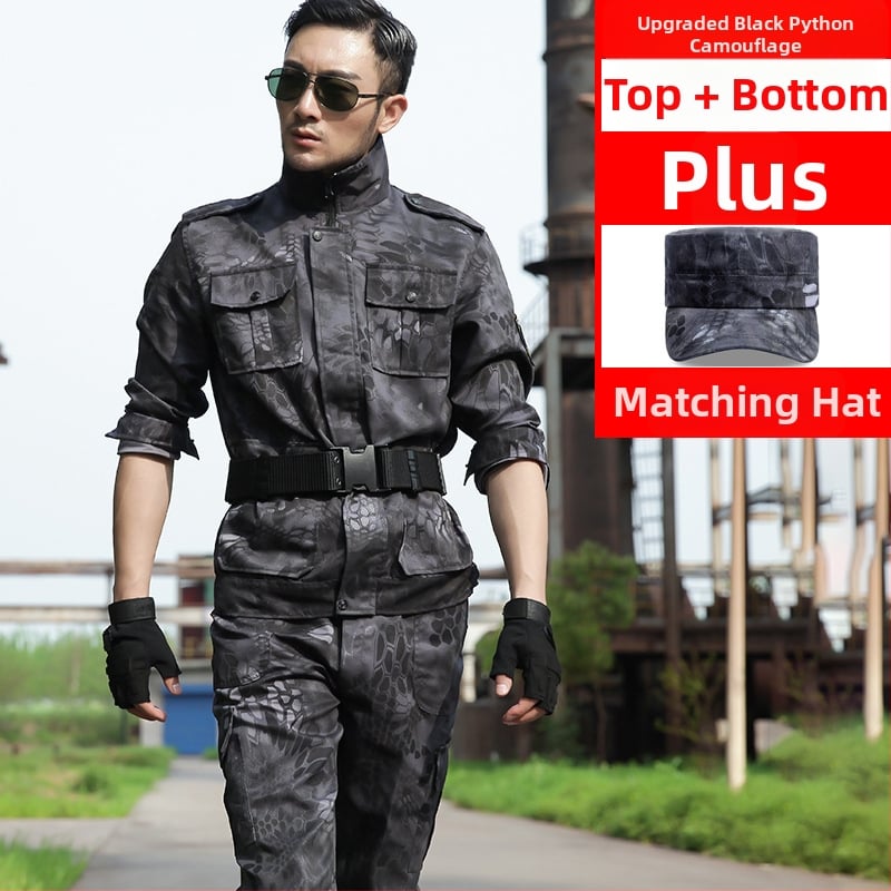 Камуфлажен тренировъчен комплект за момчета – есен, външно военно обучение, детска униформа с антирадиационна функция