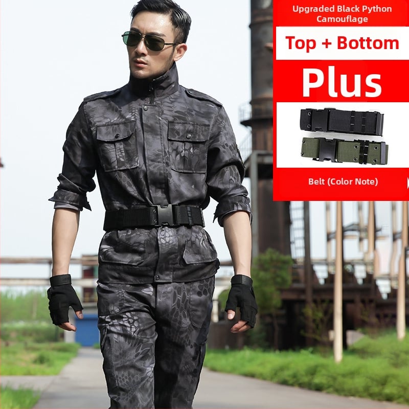 Камуфлажен тренировъчен комплект за момчета – есен, външно военно обучение, детска униформа с антирадиационна функция