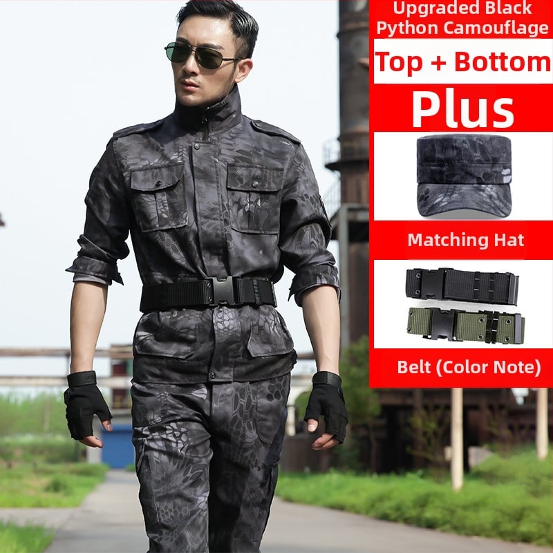 Камуфлажен тренировъчен комплект за момчета – есен, външно военно обучение, детска униформа с антирадиационна функция