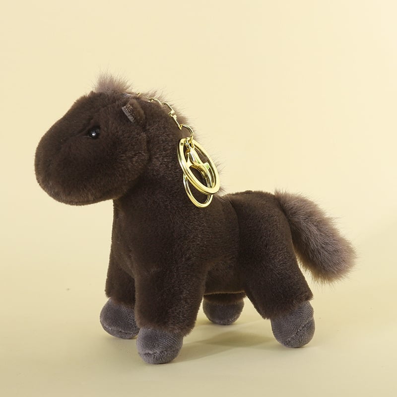 Αρκουδάκι από βελούδινο ύφασμα – μπρελόκ, κοντή βελούδινη υφή, γέμισμα PP βαμβάκι, ετικέτα λογότυπου