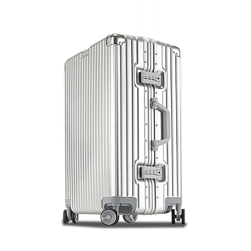 Uniszex ABS+PC koffert TSA kombinációs zárakkal, 5 kg, univerzális kerekek, poliészter bélés, üzleti utazásokhoz