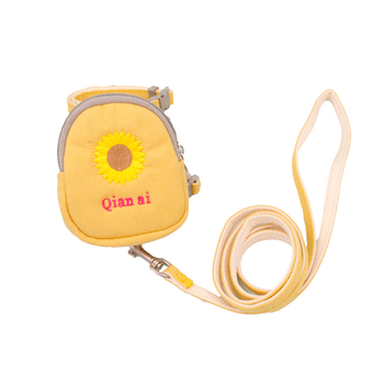 Котешки повод с регулируем разтягащ се механизъм, полиестерно въже, за котки