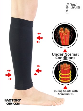 Kelot нейлонови калф протектори за бягане – защита на долната част на крака, протектори за прасци, 250 двойки