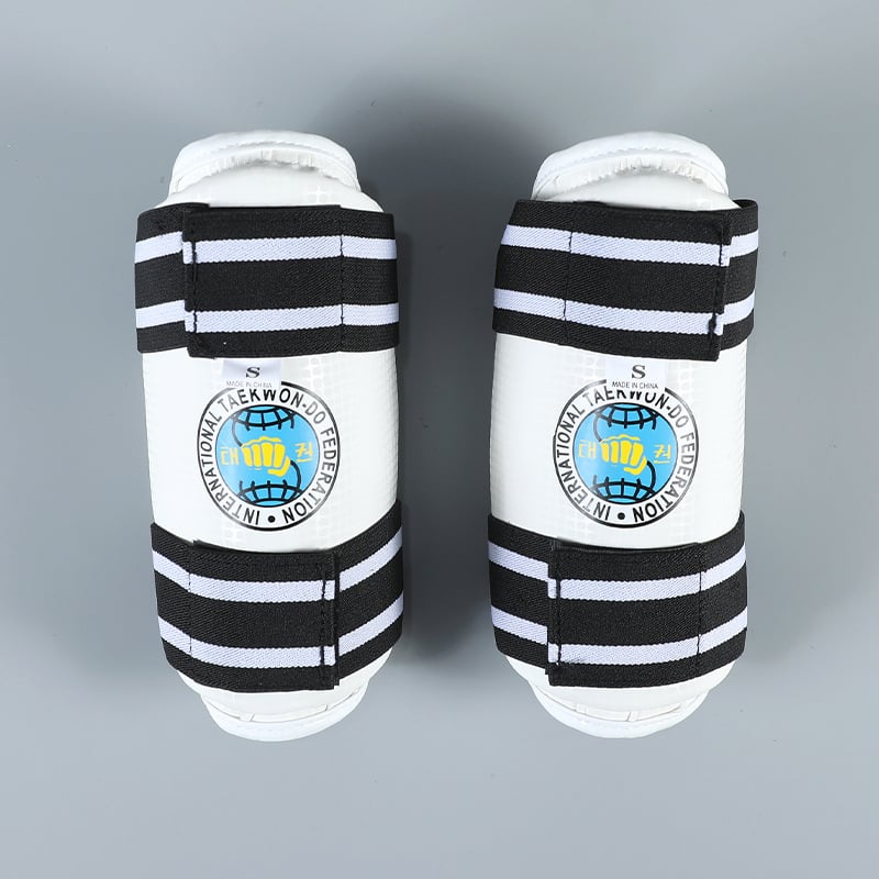 Таекуондо протектори за крак и ръка, сваляеми, удебелени и с висока еластичност, полиестерно тяло за ITF Таекуондо състезания и тренировки