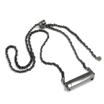 Метален държач за телефон с кръстосана презрамка и вратна верижка, цинкова сплав, геометричен модел, устойчив на износване