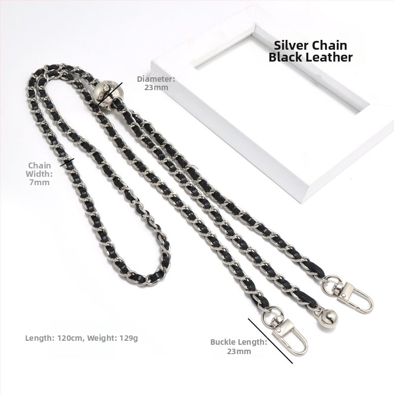 Метален държач за телефон с кръстосана презрамка и вратна верижка, цинкова сплав, геометричен модел, устойчив на износване