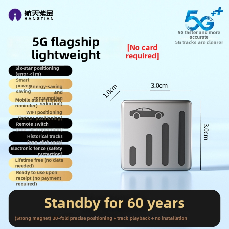 GPS sõiduki jälgimisseade, vargusvastase ja kaotusevastase funktsiooniga, täpsus 1 m, mudel F35d, Liitium-Polümeerakku