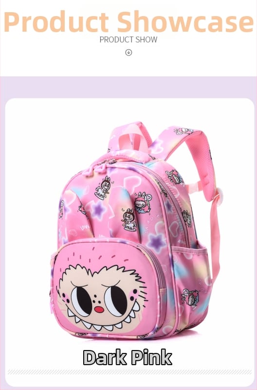 Koolikott lasteaeda ja põhikoolile — suur maht, hingav, ultrakerg, antibakteriaalne, õhu-padiga õlapaelad, Oxford kangas