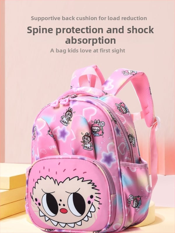 Koolikott lasteaeda ja põhikoolile — suur maht, hingav, ultrakerg, antibakteriaalne, õhu-padiga õlapaelad, Oxford kangas