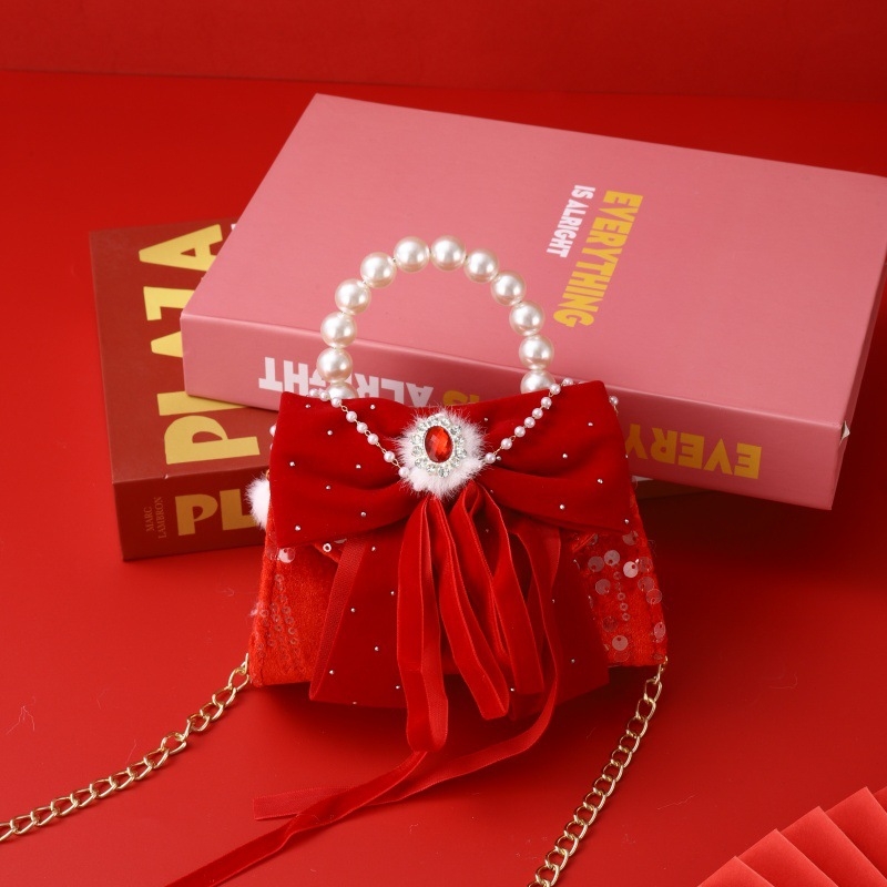 Dječja crossbody torbica za djevojčice, svjež i sladak stil, pamuk i lan, podstava od najlona, Gaoxin