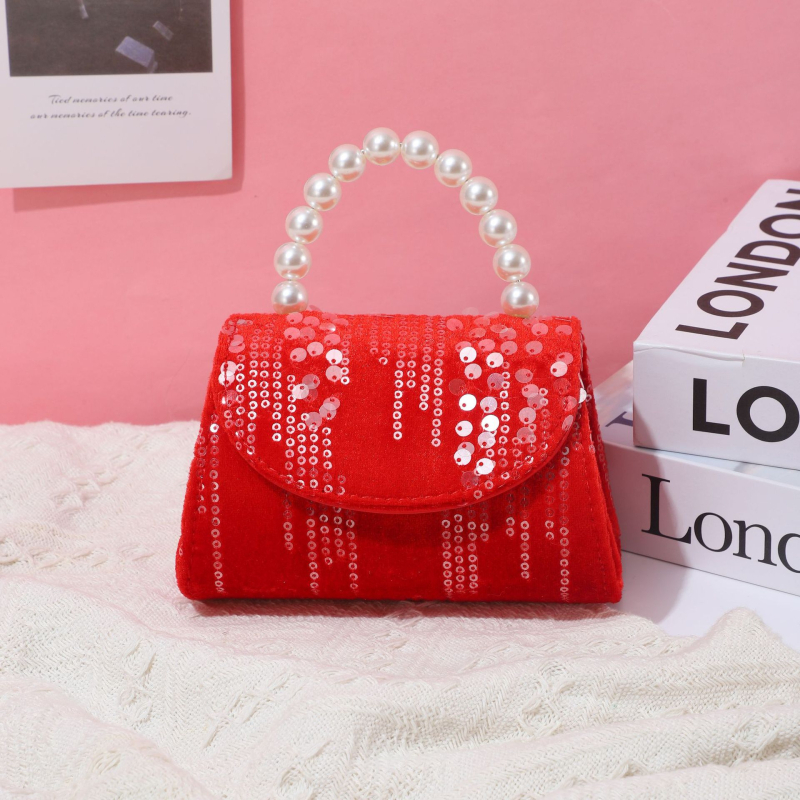 Dječja crossbody torbica za djevojčice, svjež i sladak stil, pamuk i lan, podstava od najlona, Gaoxin