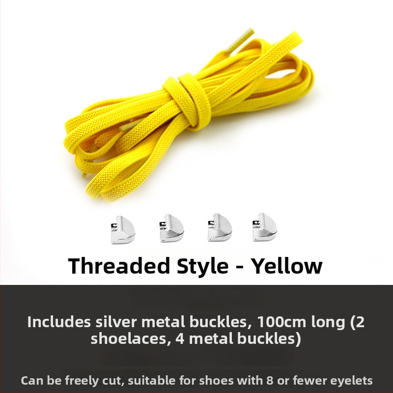 Csomómentes elasztikus cipőfűzőpánt fém csattal és hálós mintával, kompatibilis sportcipőkhöz, bőr cipőkhöz, bakancsokhoz, papucsokhoz és egyéb lábbelikhez, egész szezonban