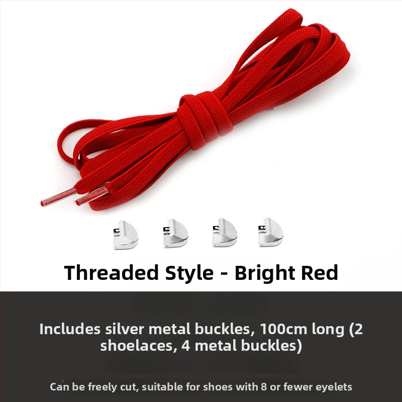 Csomómentes elasztikus cipőfűzőpánt fém csattal és hálós mintával, kompatibilis sportcipőkhöz, bőr cipőkhöz, bakancsokhoz, papucsokhoz és egyéb lábbelikhez, egész szezonban