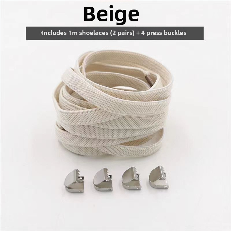Csomómentes elasztikus cipőfűzőpánt fém csattal és hálós mintával, kompatibilis sportcipőkhöz, bőr cipőkhöz, bakancsokhoz, papucsokhoz és egyéb lábbelikhez, egész szezonban