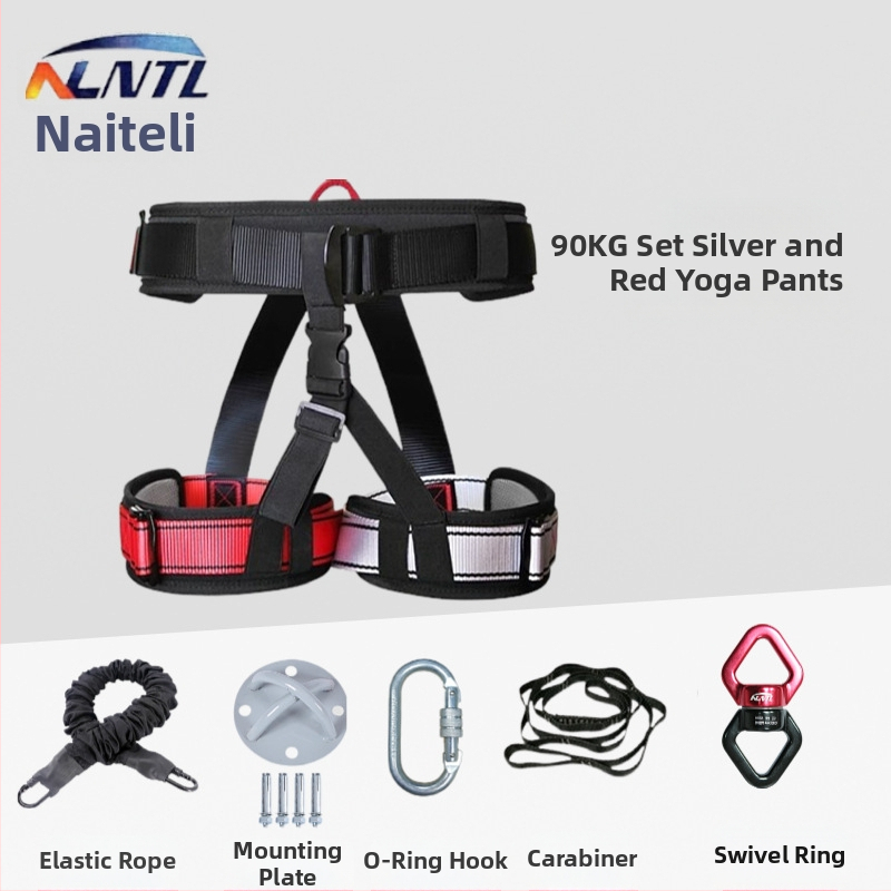 NLNTL Curea de antrenament pentru yoga aeriană – curea de siguranță, poliester