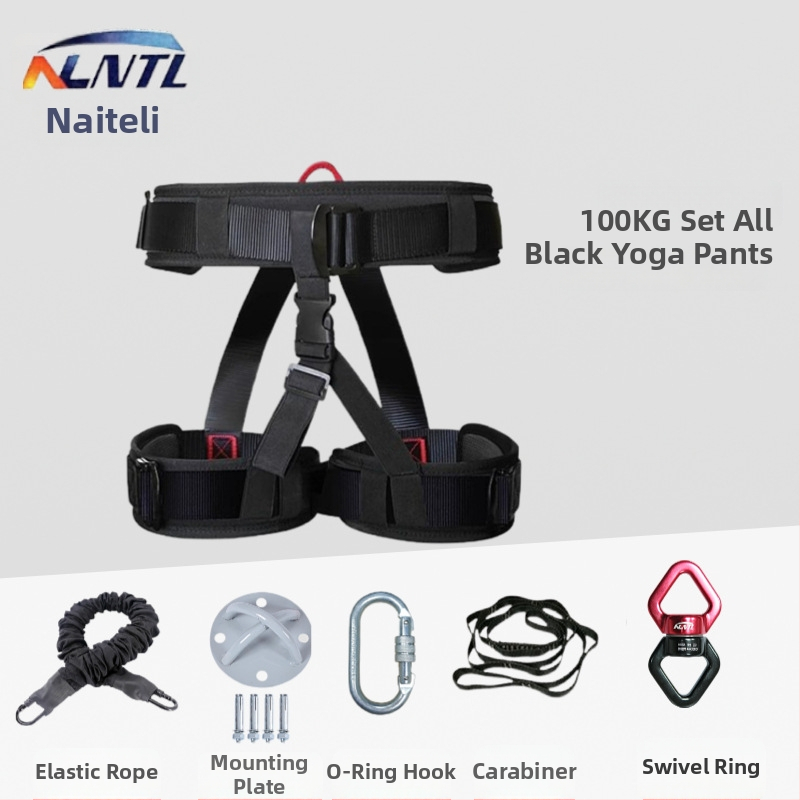 NLNTL Curea de antrenament pentru yoga aeriană – curea de siguranță, poliester
