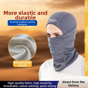 Kerékpáros balaclava - napvédelem, gyorsan száradó, uniszex, poliészter