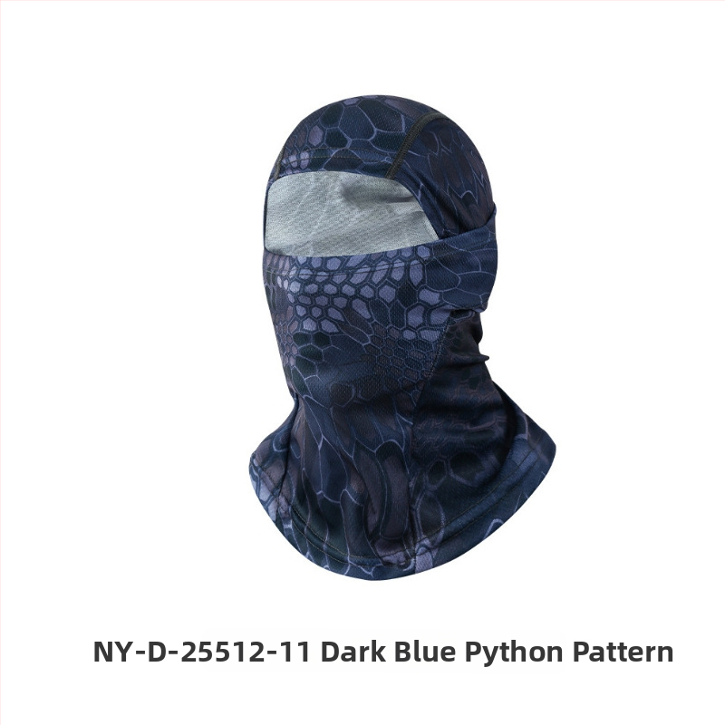 Kerékpáros balaclava - napvédelem, gyorsan száradó, uniszex, poliészter