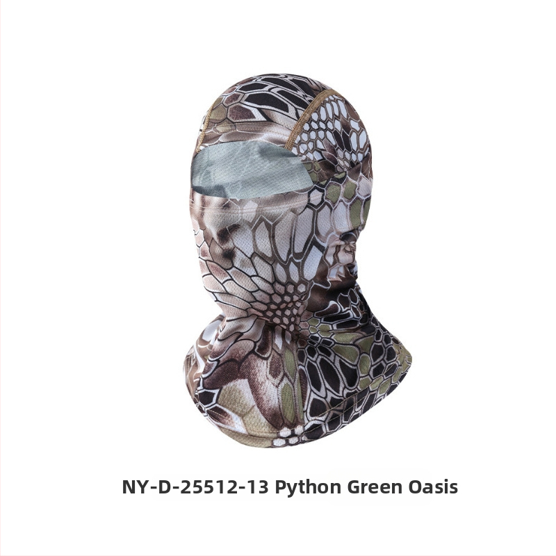 Kerékpáros balaclava - napvédelem, gyorsan száradó, uniszex, poliészter