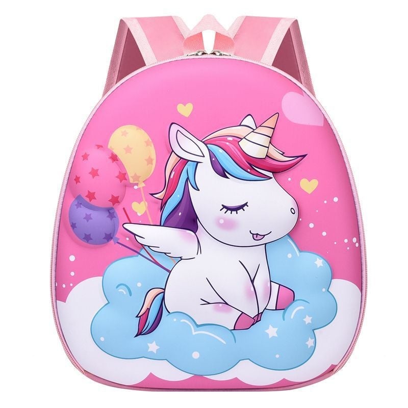 Lasteaia seljakott karikatüürilise dino kujutisega, unisex, EVA materjal, hingav, kõverad õlarihmad