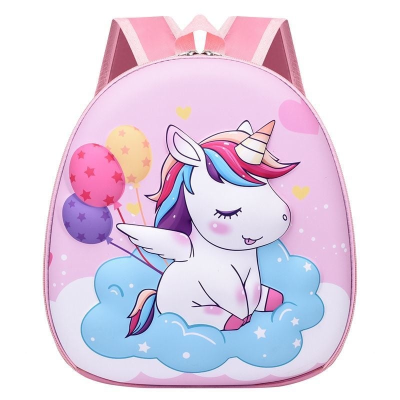 Lasteaia seljakott karikatüürilise dino kujutisega, unisex, EVA materjal, hingav, kõverad õlarihmad