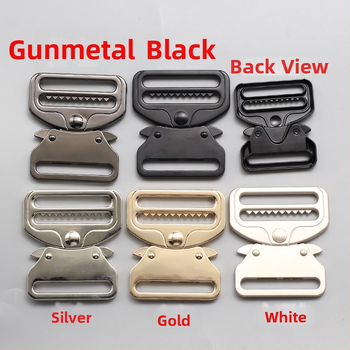 Кобра метална катарама със регулируем бутон за колани, раници, багаж и чанти – сплав