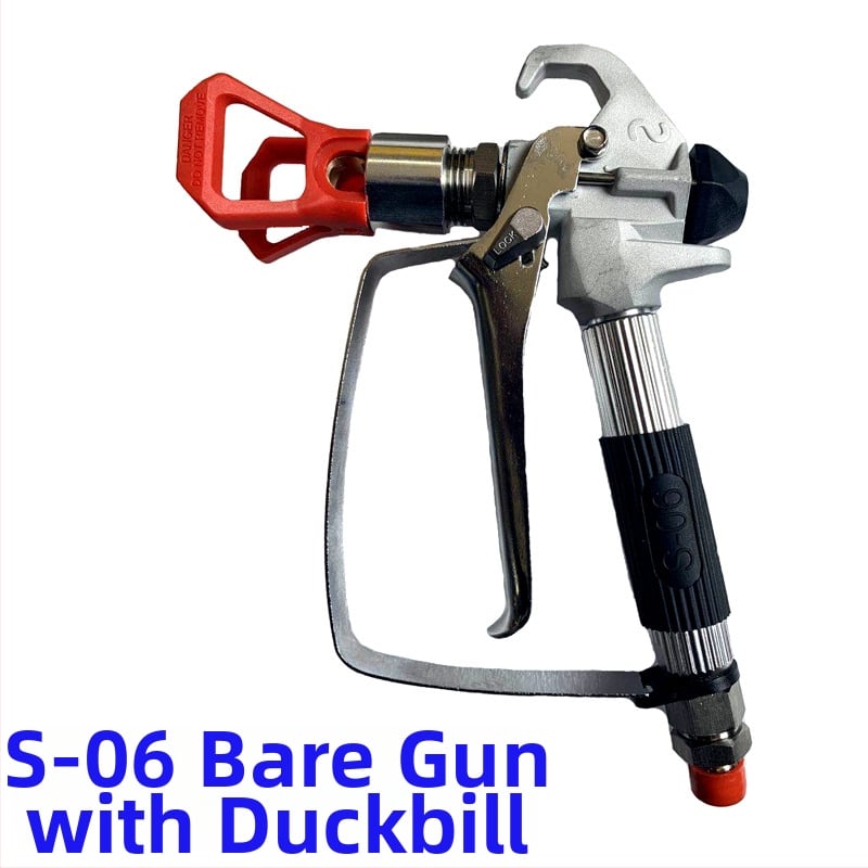 Безвоздушен пистолет за пръскане за машини – дизайн с прав стебло, аксесоар за пръскане, Nantong произход