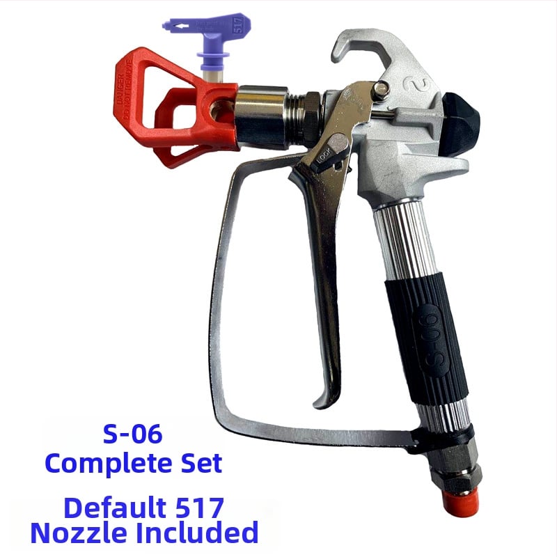 Безвоздушен пистолет за пръскане за машини – дизайн с прав стебло, аксесоар за пръскане, Nantong произход