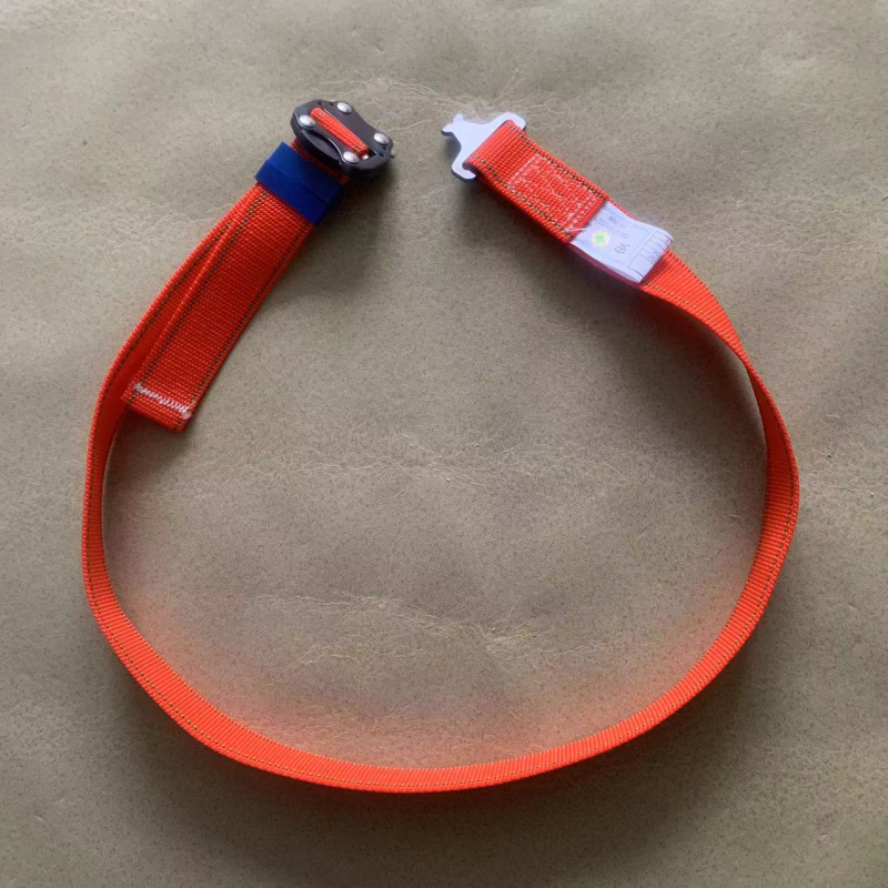 Longzhigu centură de siguranță – centură de talie din poliester, funie de 1,3 m, pentru lucru la înălțime în exterior