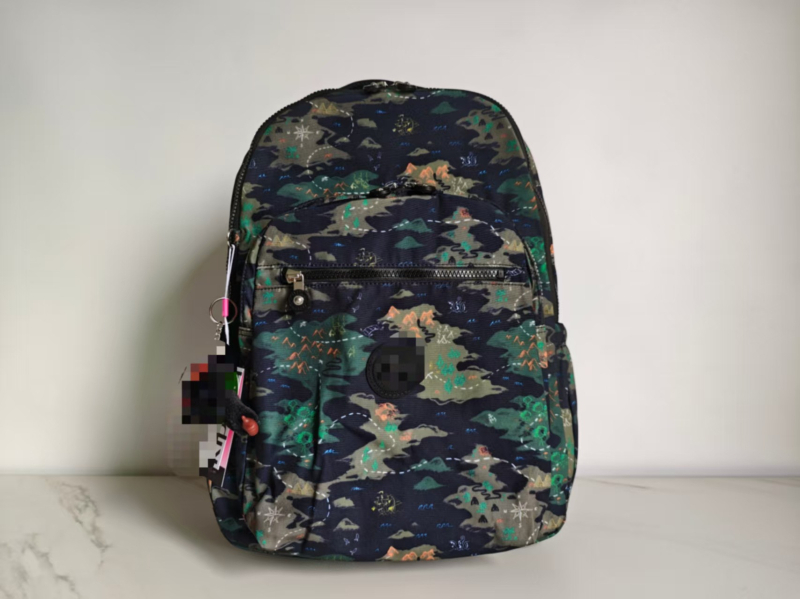 Hátizsák bővíthető kapacitással 36–55L, vászon anyag, vízálló, kompatibilis 14 hüvelykes laptophoz, uniszex