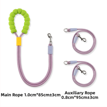 Raztegljiva šetnja za psa s dizajnom preko tijela, držač od pjene oblaka, kontrasno najlonsko uže
