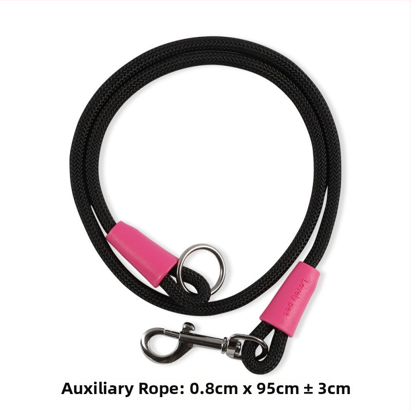 Raztegljiva šetnja za psa s dizajnom preko tijela, držač od pjene oblaka, kontrasno najlonsko uže