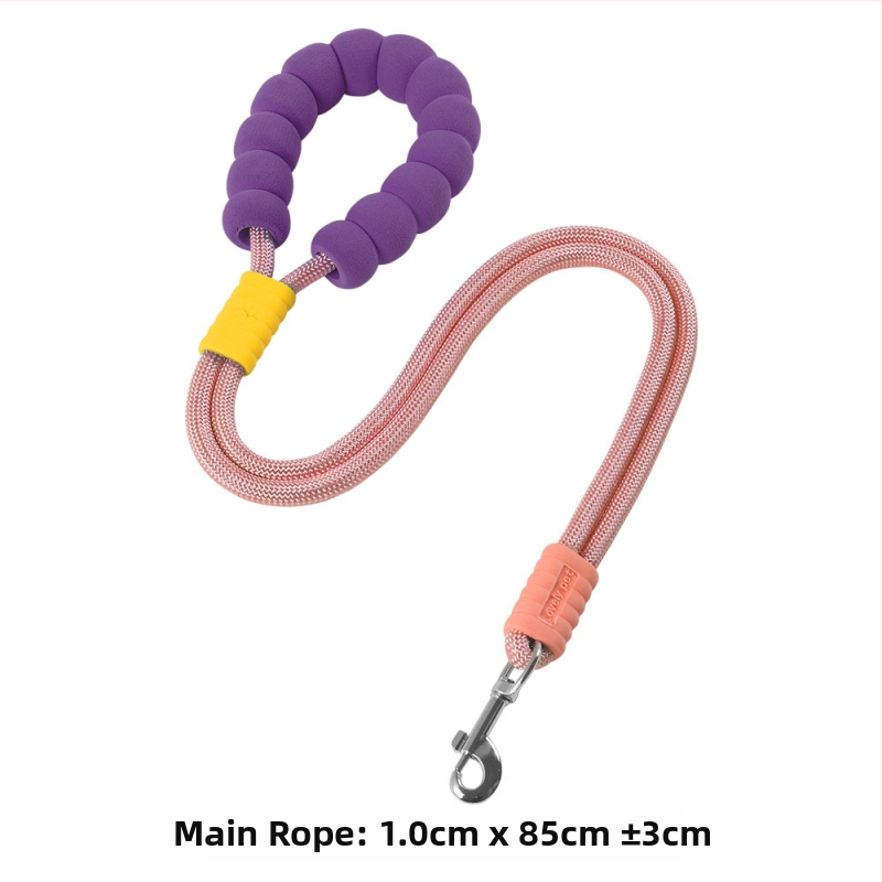 Raztegljiva šetnja za psa s dizajnom preko tijela, držač od pjene oblaka, kontrasno najlonsko uže