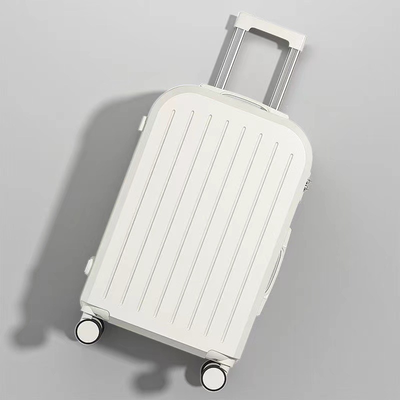 Uniszex utazási koffer, ABS+PC, bővíthető, USB-port