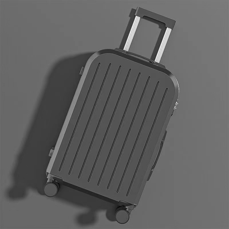 Uniszex utazási koffer, ABS+PC, bővíthető, USB-port