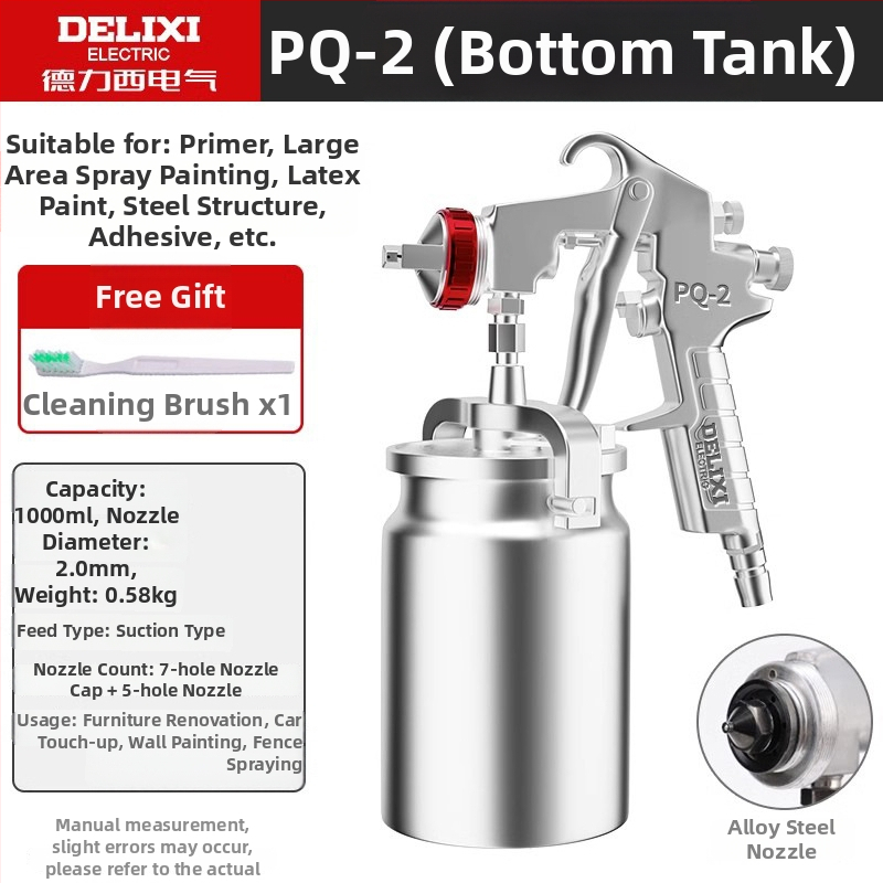 Domáci striekacia pištol na nábytok a autá s nastaviteľným viackalibrom, dobíjateľná Li‑ion batéria, 220V