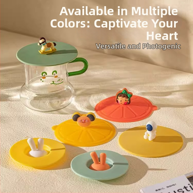 Univerzálny kryt na pohár zo silikónu, potravinárska kvalita, vysokoteplotná odolnosť, proti únikom, pre sklenené poháre, hrnčeky a poháre